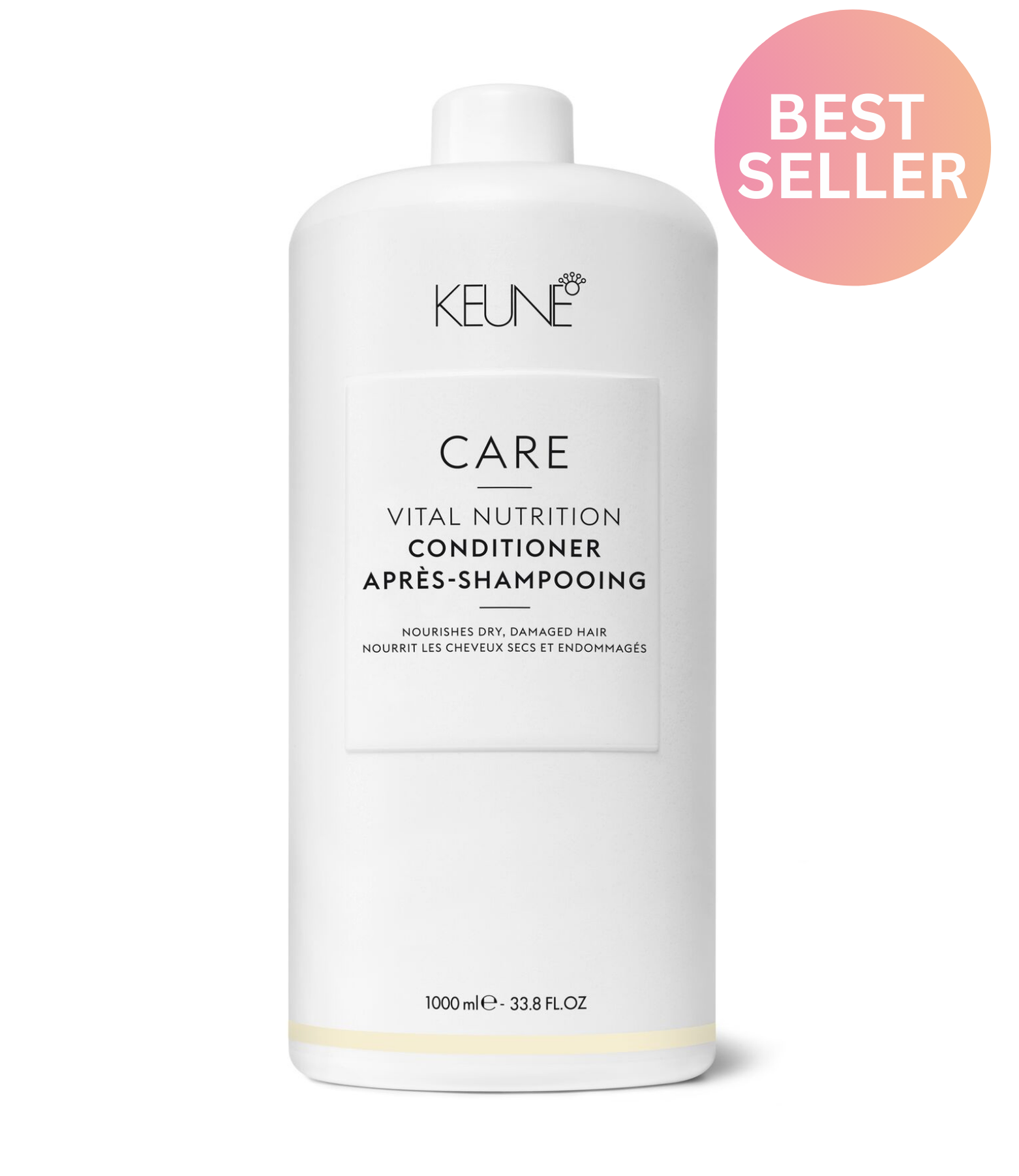 CARE VITAL NUTRITION CONDITIONER is the ideal hair care product for all hair types. Explore this hair product with Provitamin B5 for moisture and shine for dry hair. On keune.ch.