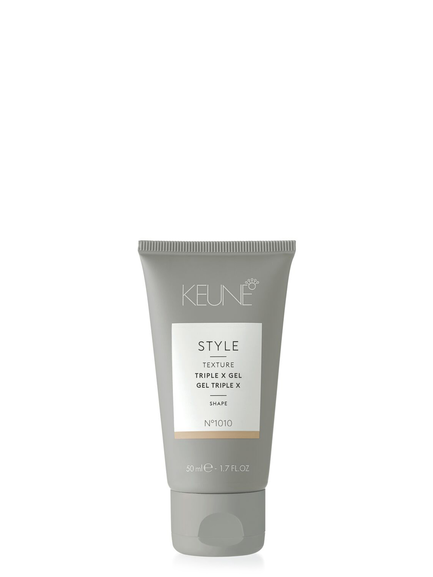 STYLE TRIPLE X GEL: Le gel capillaire de Keune pour une tenue extrême et une forme parfaite. Parfait pour les cheveux courts à mi-longs, avec texture, définition et une brillance éclatante. Keune.ch.